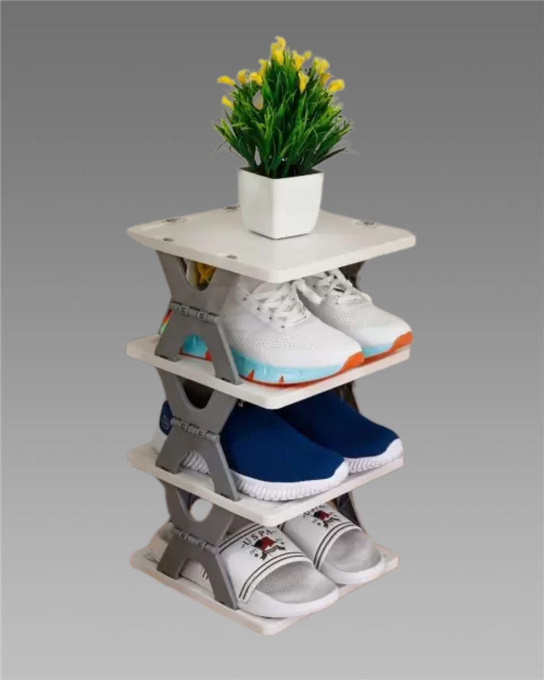 4 Layer Shoes Organizer(Pack of 1)
