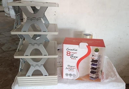 4 Layer Shoes Organizer(Pack of 1)